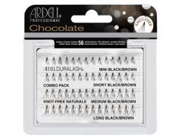 Trsové řasy Ardell Chocolate Mix  (bez uzlíku)