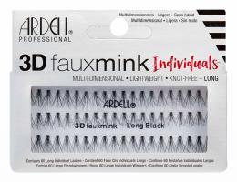 Trsové řasy 3D Faux Mink Long
