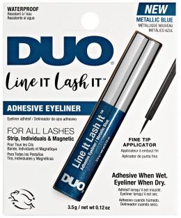 Lepidlo DUO Line It Lash It s linkovačem 3,5gr. Metallic Blue