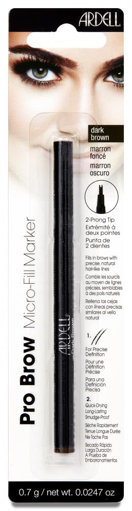 Tužka na obočí Micro-Fill Marker Dark Brown, 0,7g.