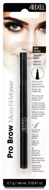 Tužka na obočí Micro-Fill Marker Dark Brown, 0,7g.