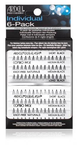 Trsové řasy Combo 6-pack (bez uzlíku)