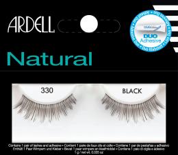 Přírodní jemné řasy Ardell LashLite typ 330 s 1gr.čirým lepidlem Duo