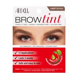 Tónovací sada na obočí Ardell Brow Tint Light Brown