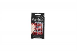Nehty Ardell Nail Addict Premium - Metallic Red