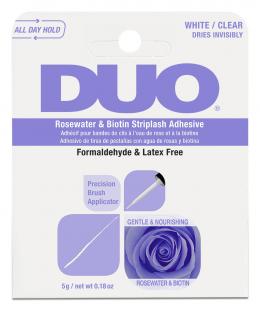 Lepidlo DUO 5gr. čiré (s biotinem a růžovou vodou)