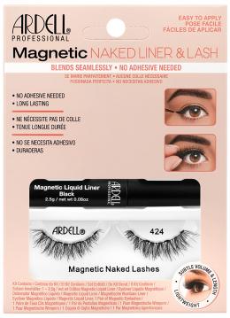 Magnetické řasy s tekutým magnetickým linkovačem Naked 424
