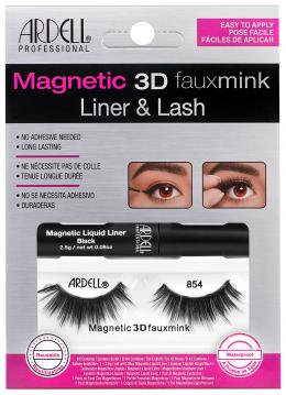 Magnetické řasy s tekutým magnetickým linkovačem 3D Faux Mink 854