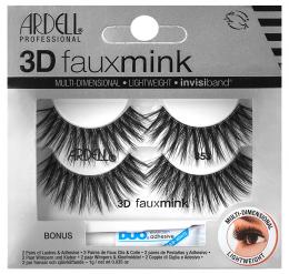 Twinpack Ardell 3D Faux Mink 853 (s lepidlem Duo)