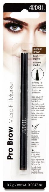 Tužka na obočí Micro-Fill Marker Medium Brown, 0,7g.