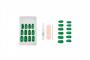Nehty Ardell Nail Addict Premium - Metallic Green